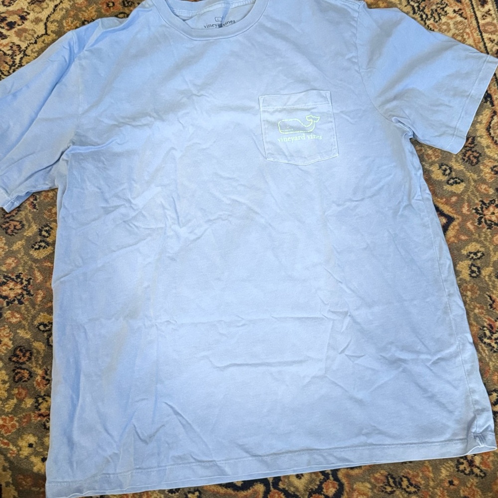 Vineyard Vines Sky Blue Short Sleeve Tee